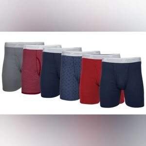 Nwt Mens Boxer Briefs 6 Pairs